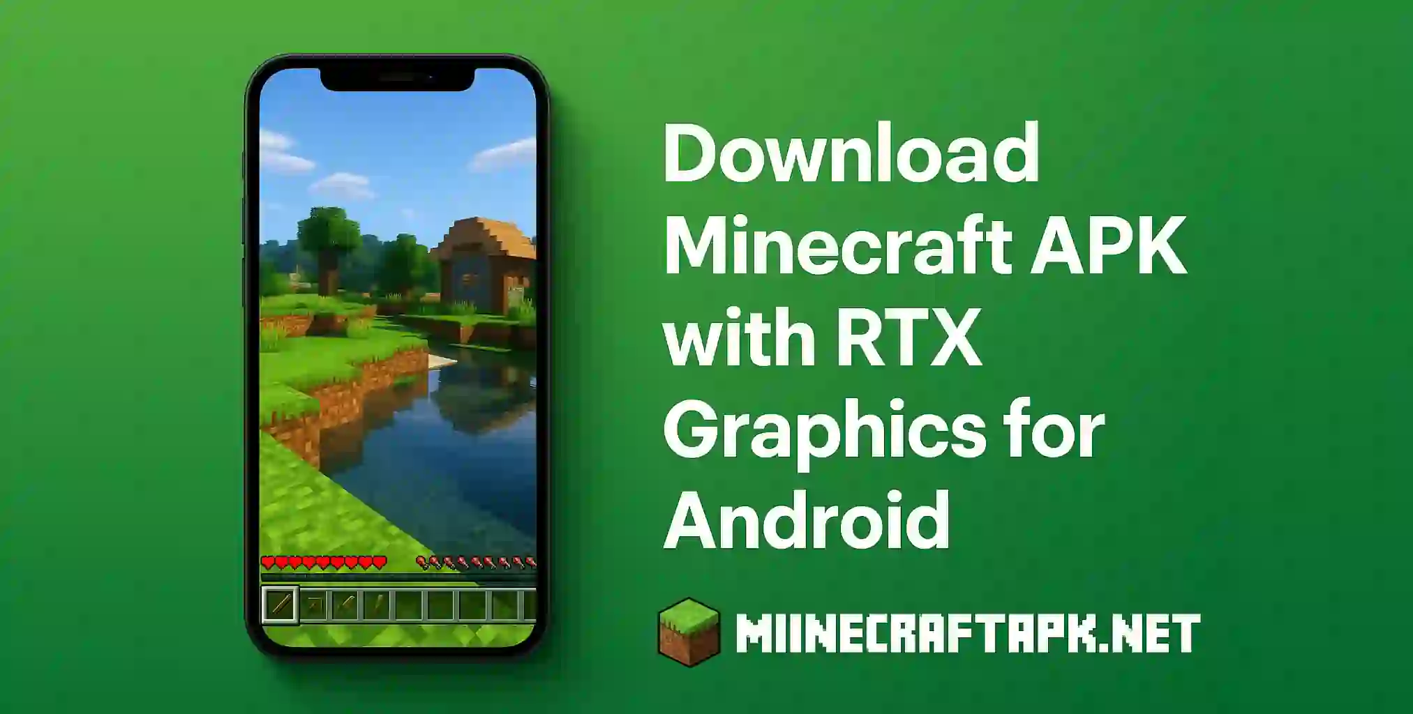 Minecraft APK with RTX Graphics