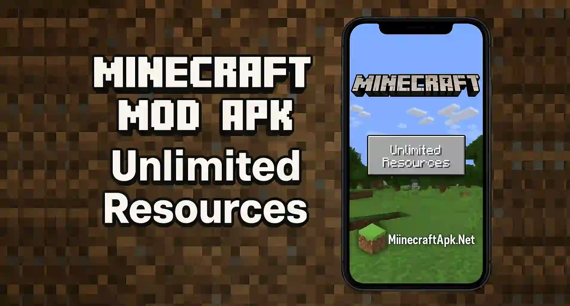Minecraft Mod APK Unlimited Resources